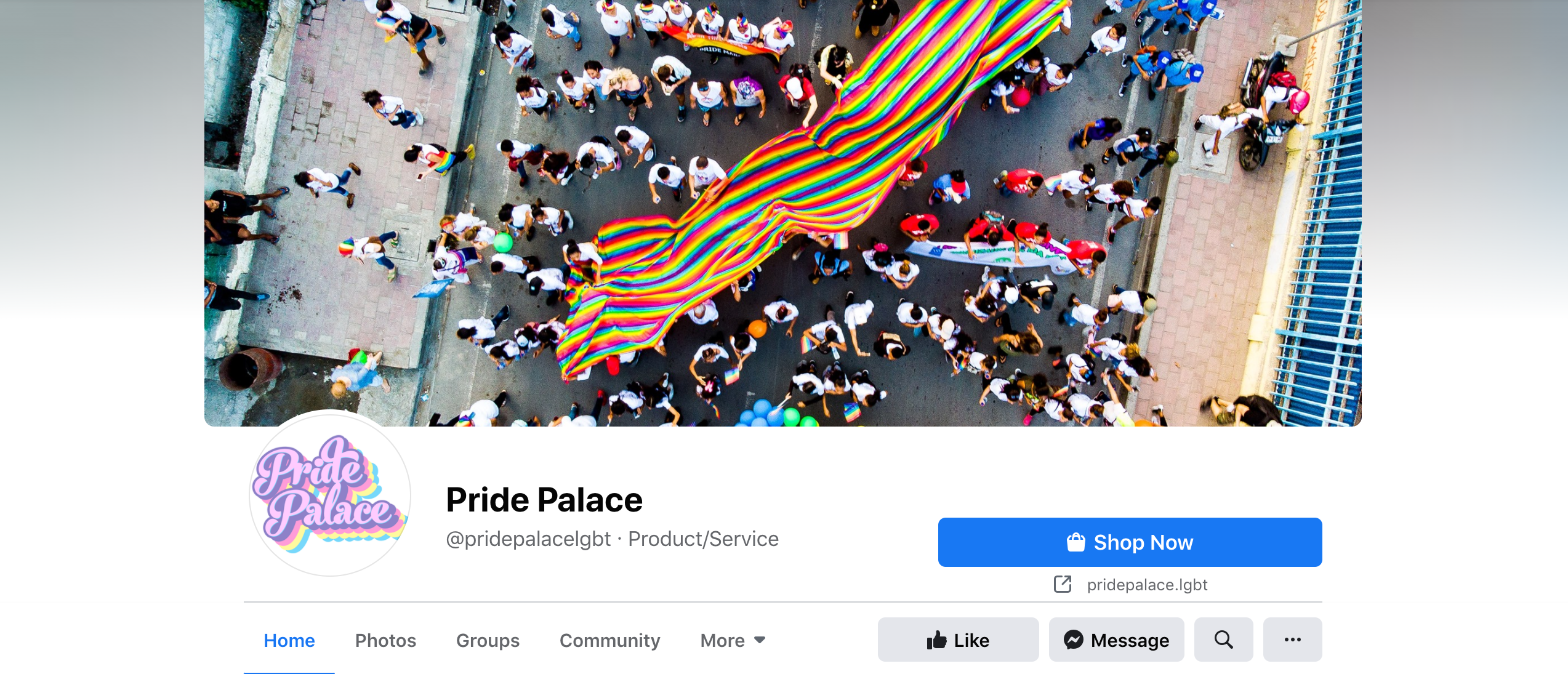 Pride Palace Moves to Facebook!!!